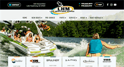 Desktop Screenshot of lakehopatcongmarine.com